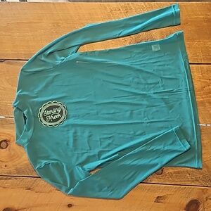 Mesh long sleeve shirt